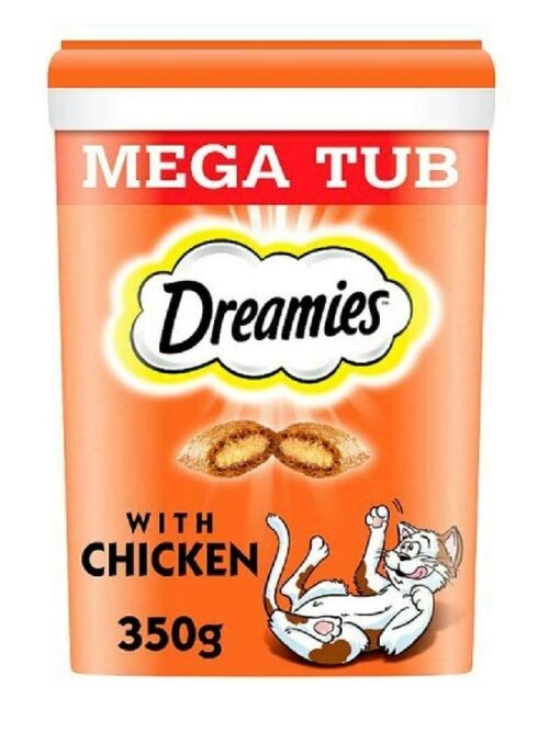 Dreamies maiuspala kassidele 350gr, kana