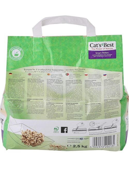 Cat's best Smart pellets kassiliiv 5L/2,5KG