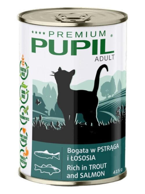 Pupil Premium kassi konserv forell+lõhe 100g