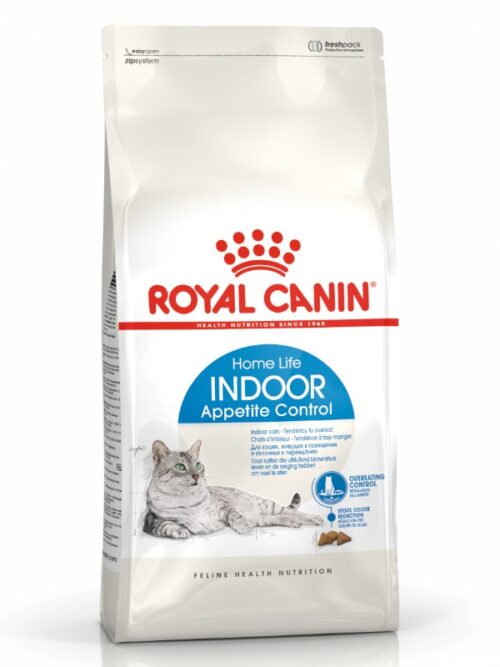 Royal Canin Indoor Appetite Control 2kg kuivtoit kassidele