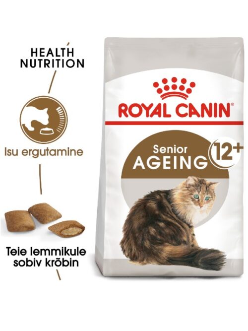 Royal Canin Aging 12+ kuivtoit eakale kassile