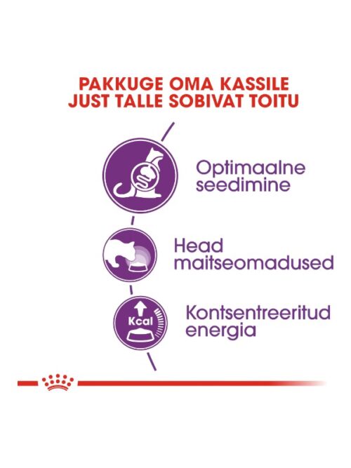 Royal Canin kuivtoit kassidele Sensible