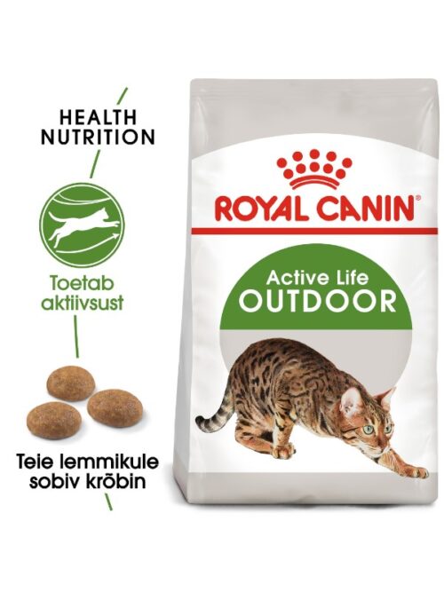 Royal Canin Outdoor kuivtoit õuekassidele