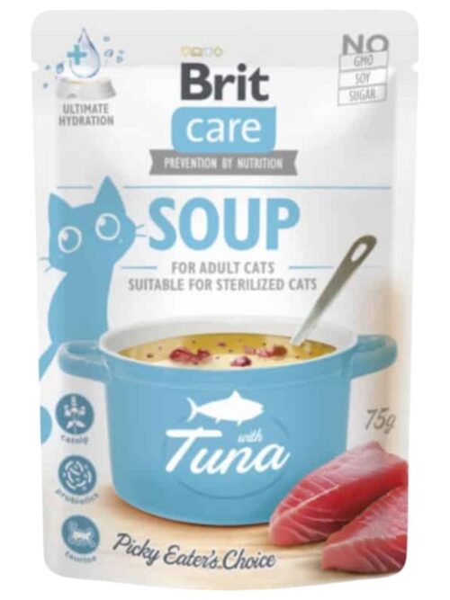 Brit Care Soup tuunikalasupp kassile 75g