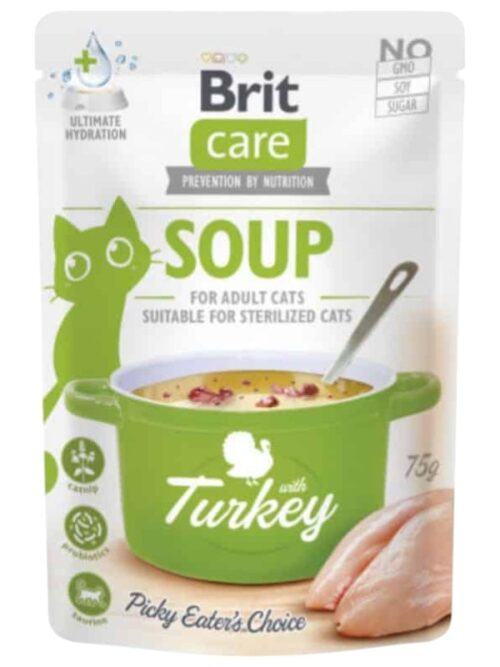 Brit Care Soup kalkunisupp kassile 75g