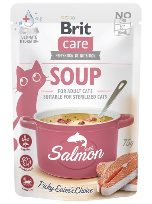 Brit Care Soup lõhesupp kassile 75g