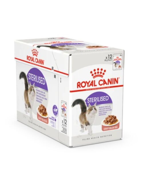 Royal Canin Sterilised Gravy kassi märgtoit 12 x 85g