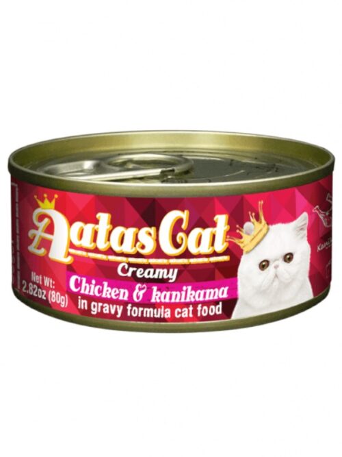 Aatas Cat Creamy Chicken Kanikama konserv kassile 80 g