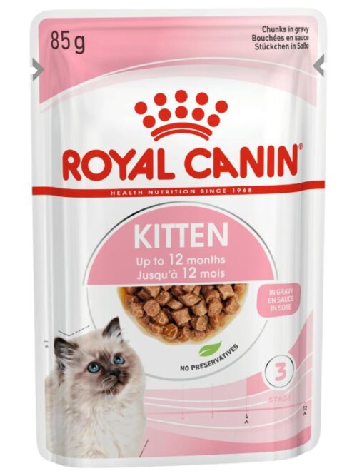 Royal Canin Instinctive kastmes märgtoit kassipojale 12 x 85 g