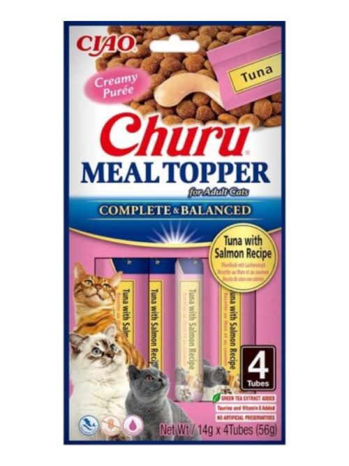 Churu meal topper kassile, tuunikala ja lõhe 4x14g