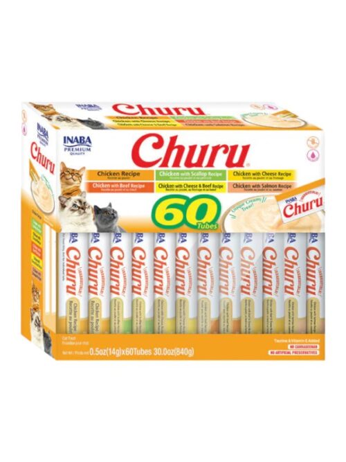 Churu vedelmaiuste assortii kanaga, 60x14g