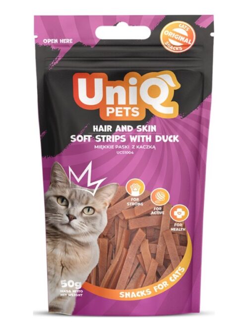 Maius kassidele Uniq pets, pehmed naharibad pardiga 50g