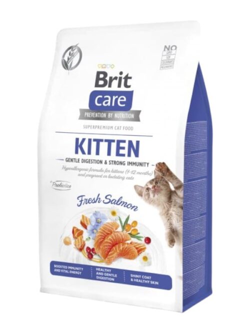 Brit Care Kitten kuivtoit kassipoegadele lõhega 400g