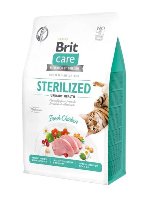 Brit Care Sterilized Urinary kuivtoit ster. kassile 400g