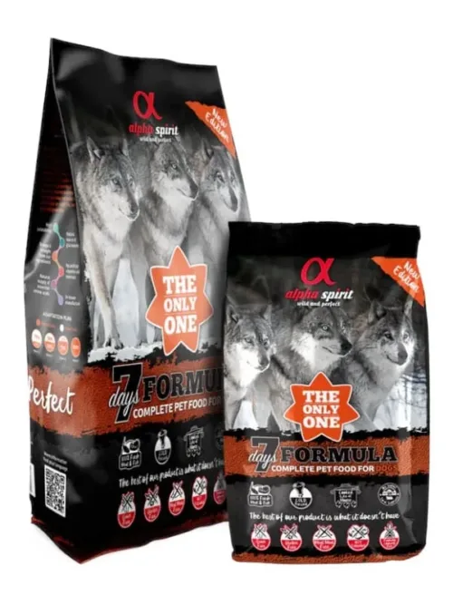 Alpha Spirit The Only One 7 Days Formula koeratoit 12kg