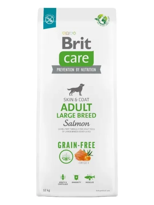 Brit Care Dog Grain-free Adult Large Breed koeratoit lõhega 12kg