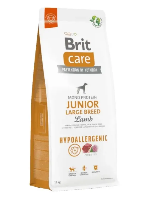 Brit Care Dog Hypoallergenic Junior Large Breed Lamb 3kg