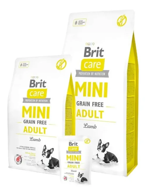 Brit Care Mini teraviljavaba täissööt lambalihaga 2kg