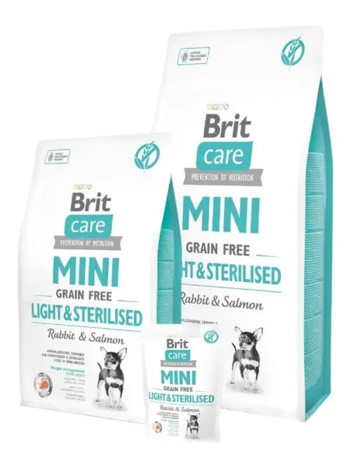 Brit Care Mini Light & Sterilised koeratoit 2kg