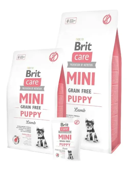 Brit Care Mini Puppy teraviljavaba toit kutsikatele lambaga 2kg
