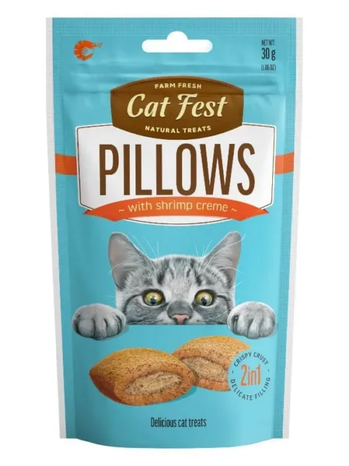 CatFest padjakesed  krevetipüreega kassidele 30g