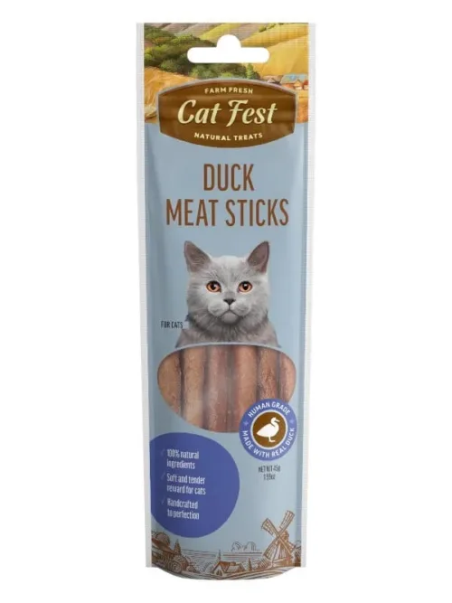 CatFest pardiliha õrnad vorstikesed kassidele 45g
