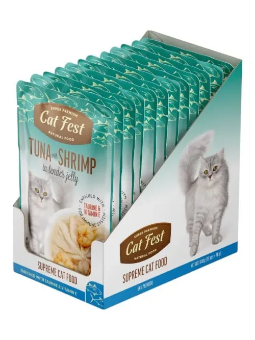 Catfest märgtoit kassidele, tõeline filee ja ehtsad maitsed. Tauriiniga