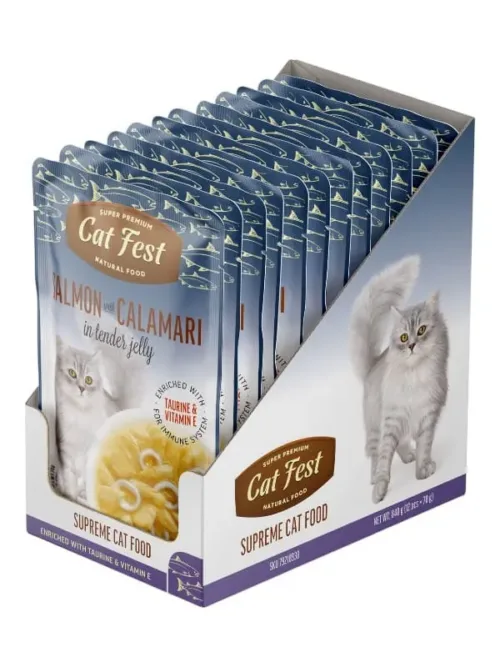 Catfest märgtoit kassidele, tõeline filee ja ehtsad maitsed. Tauriiniga