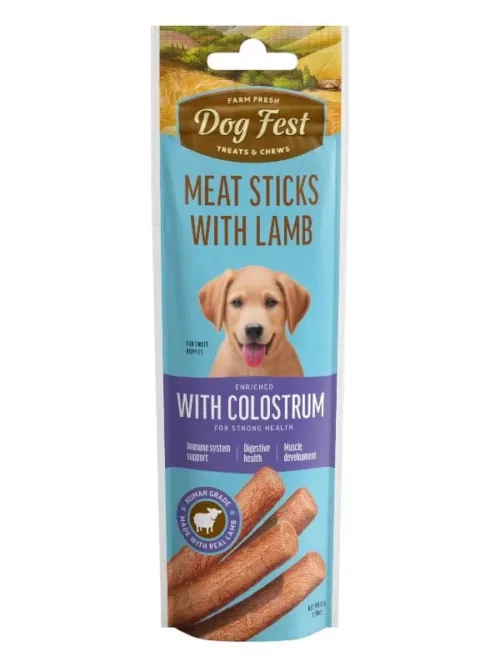 DogFest talleliha õrnad vorstikesed ternespiimaga kutsikatele 45g