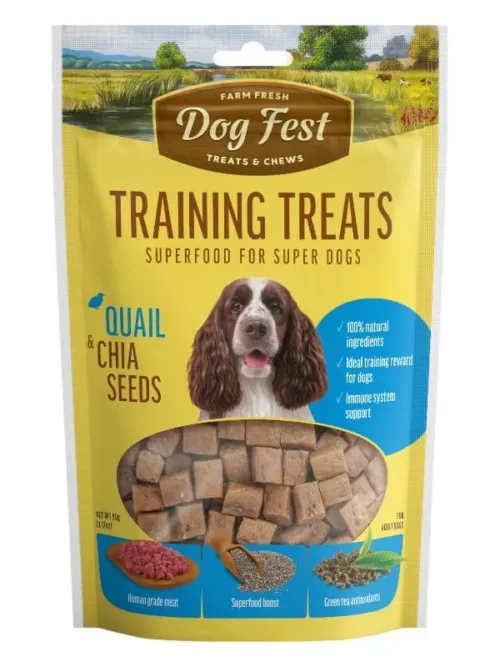 DogFest treeningmaius vutilihast chia seemnetega kõikidele koertele 90g