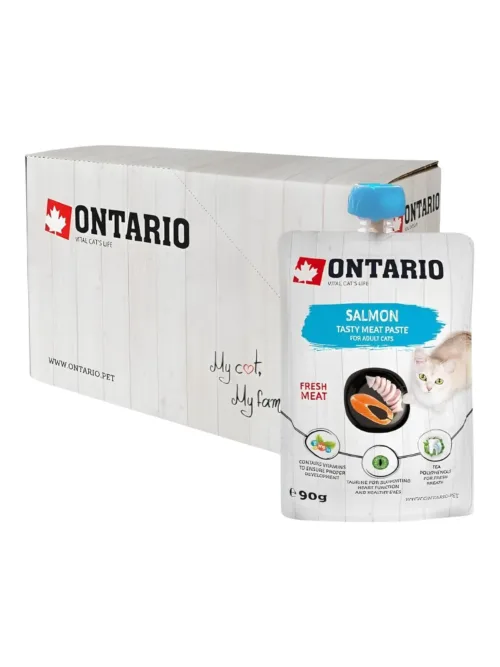 Ontario maius kassidele, lihapasta tuubis