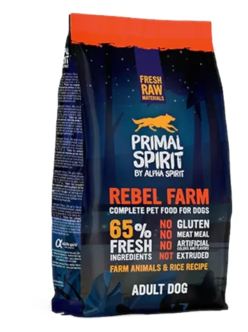 Primal Spirit külmpressitud toit koertele