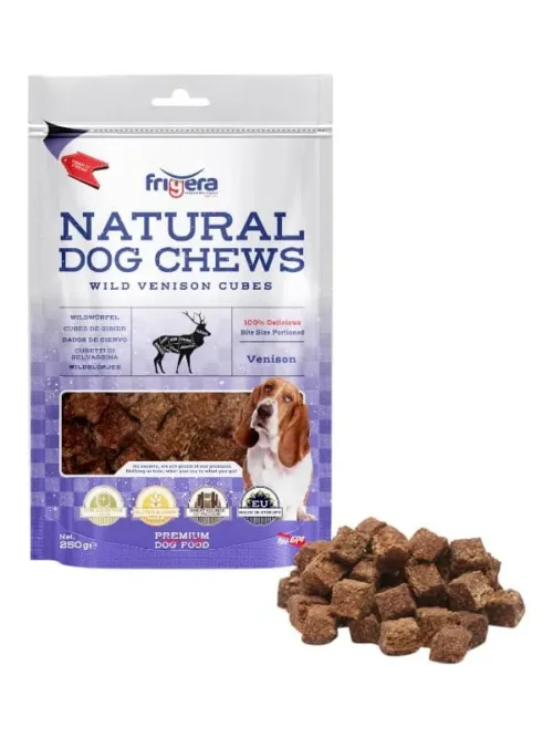 Naturaalne 100% lihaga maius - hirvekuubikud 250g