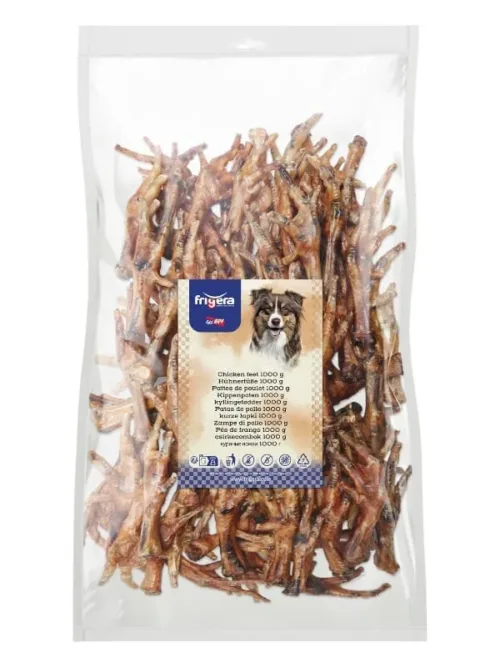 Naturaalne koeramaius Frigera, kanajalad 1kg