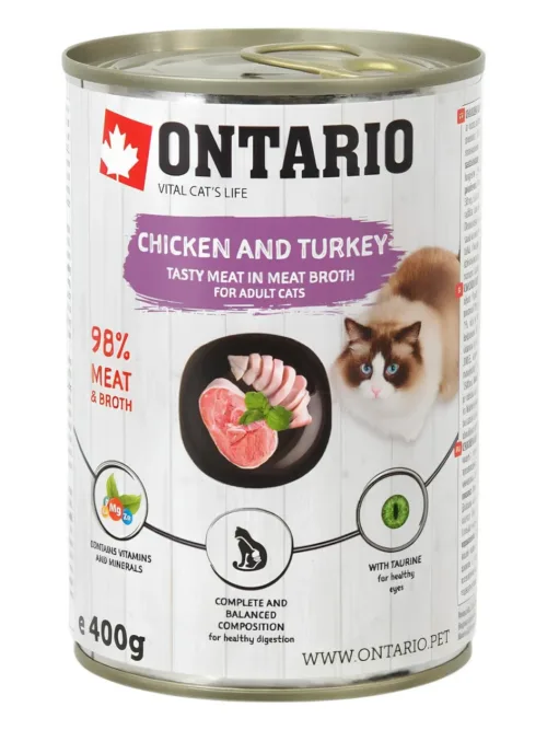 Ontario lihapatee kassile kana, kalkuni ja astelpajuga 400g