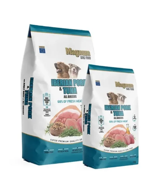 Magnum Ibeeria siga/tuunikala külmpressitud koeratoit 12 kg