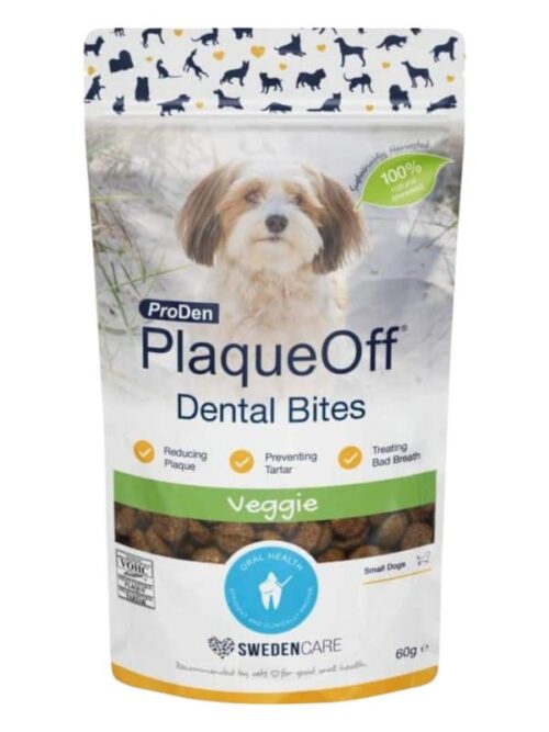 PlaqueOff Dental Bites, suuhügieeni toetavad maiused S