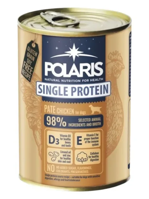 Polaris kanaga monoproteiin koerakonserv 6x400g
