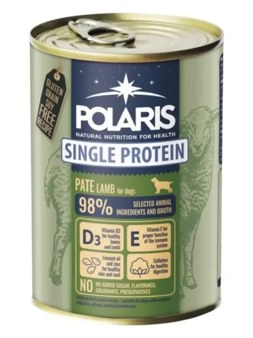 Polaris lambaga monoproteiin koerakonserv 6x400g