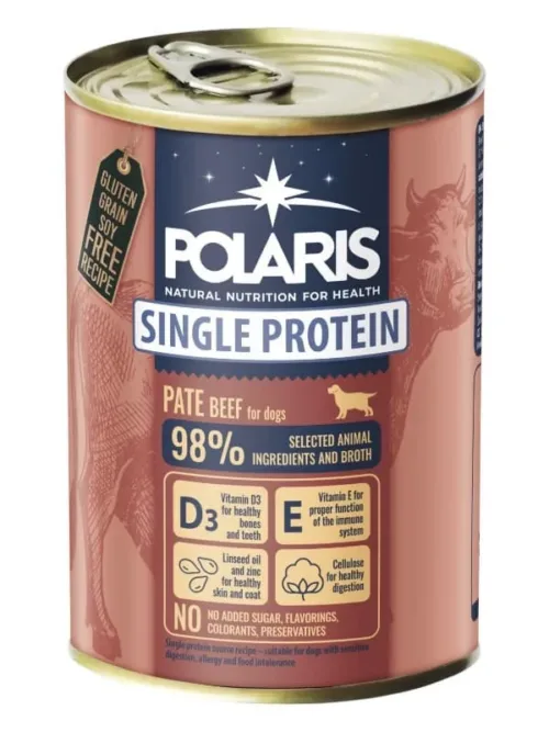Polaris veisega monoproteiin koerakonserv 6x400g