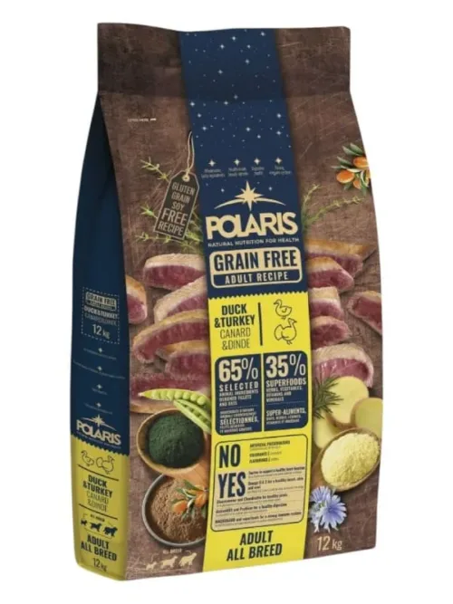 Polaris grainfree adult duck&turkey 12kg