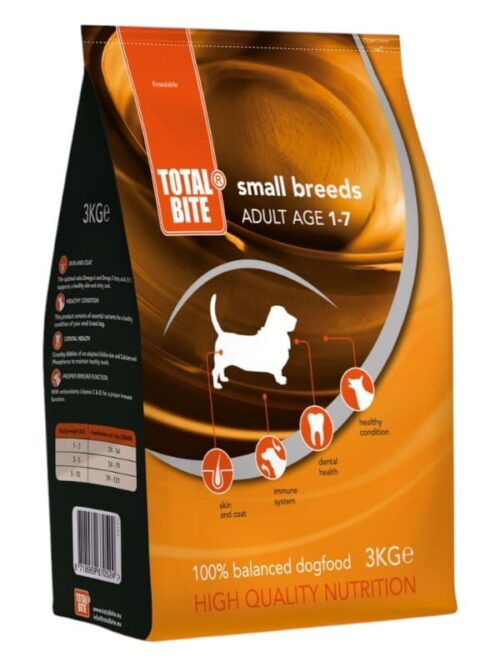 Total Bite Adult small breeds 3kg