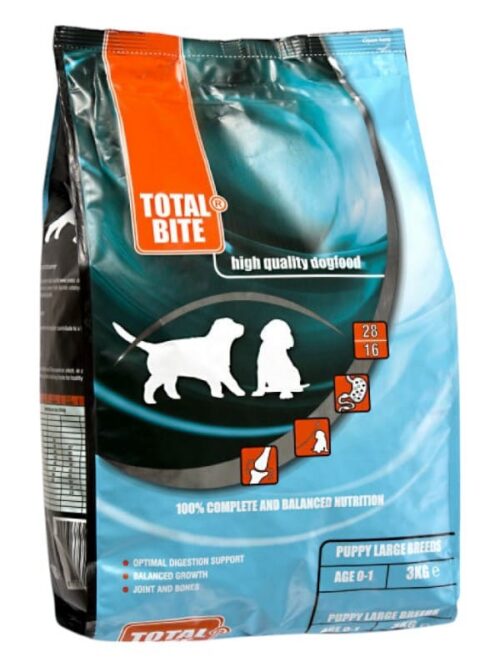 Total Bite Puppy large breeds koeratoit 3kg