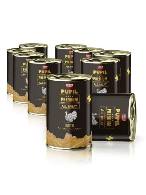 Koera konserv Pupil Premium All Meat GOLD kalkunifileega 10x400g