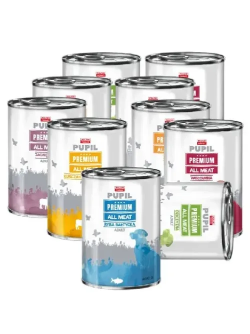 Koera konserv Pupil Premium All Meat MIX 10x400g