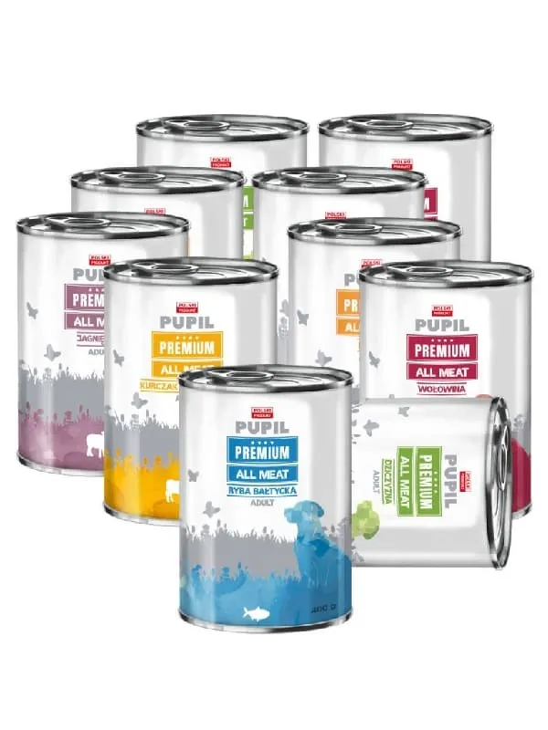 Koera konserv Pupil Premium All Meat MIX 10x400g
