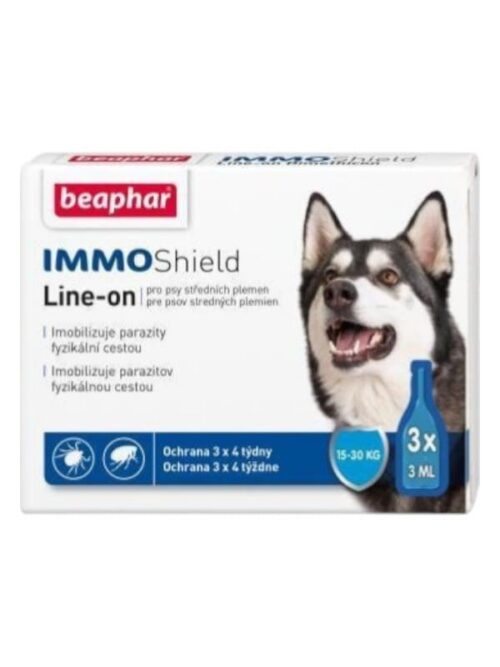 Beaphar parasiidivastased tilgad koertele IMMO SHIELD, M