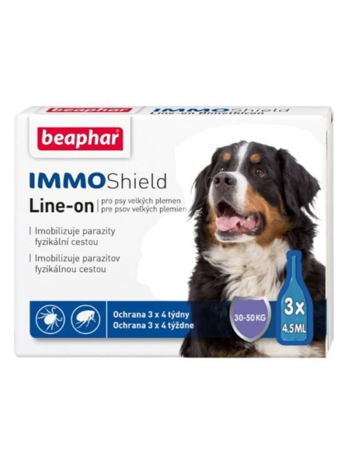 Beaphar parasiidivastased tilgad koertele IMMO SHIELD, L