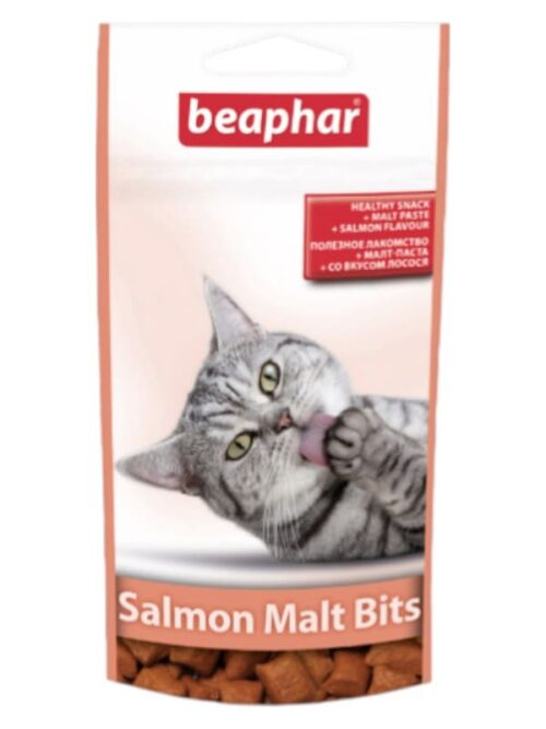 Beaphar maiused lõhe ja maltoosiga karvapallide vastu 35g