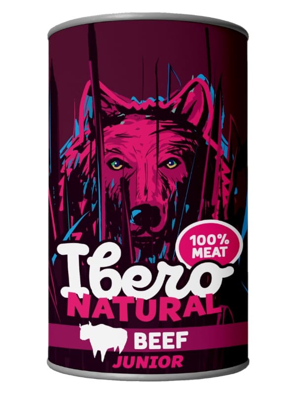 Ibero Natural Junior konserv veisega 400g